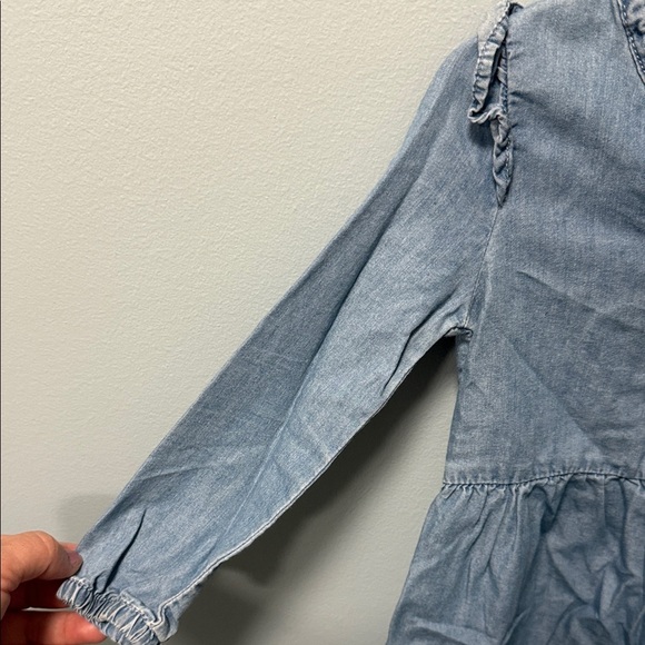 Carter's Denim Dress with Embroidered Pocket - Picture 4 of 9